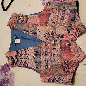 Silk Coldwater Creek vest, S